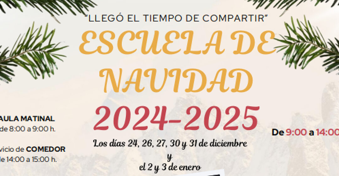 Escuela Navidad 2024