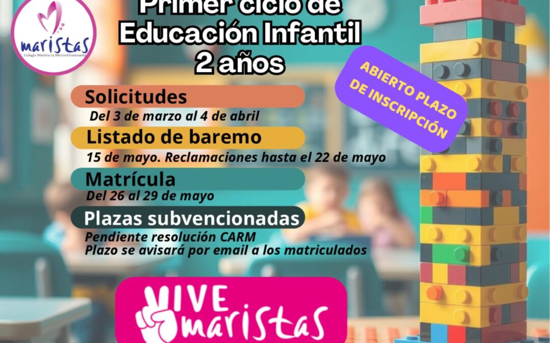 Admisión Infantil 2 años